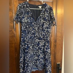 J.Crew mid length dress size 10.